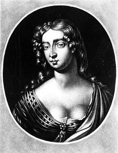 Portrait of Madam Mary Davis (mezzotint) by English School